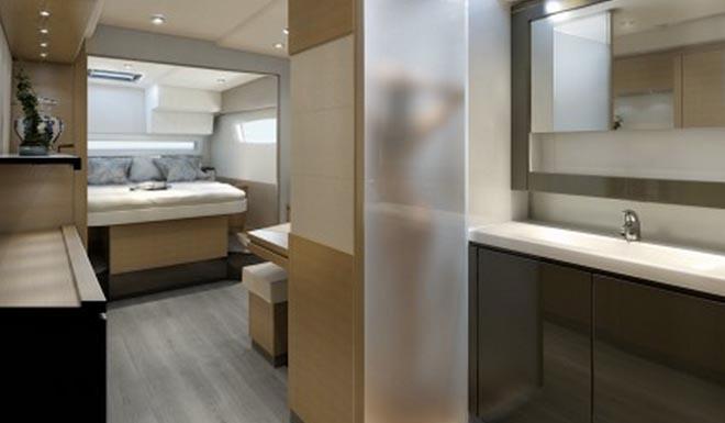 Sabot 50 bathroom view ©  SW